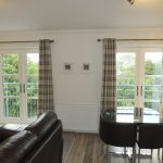 Flat 3 - French Doors with Riverside Views